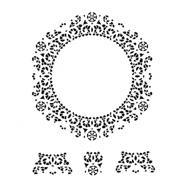 858002 CADENCE UNIVERSAL TEMPLATE 25/35CM. - DS-02 - Image 1