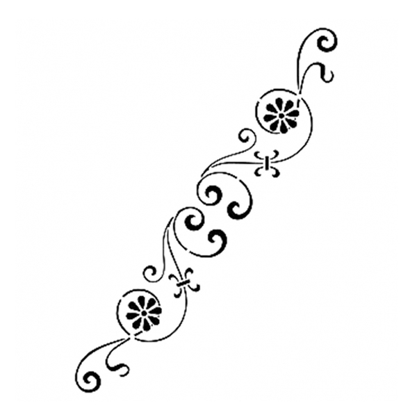167163 CADENCE UNIVERSAL TEMPLATE 6/20CM. - K-163 - Image 1