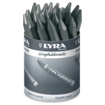 LYRA WATER SOLUBLE GRAPHIC CHALKS 2B, 6B, 8B X 8PCS - 563324