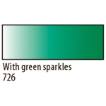 DECOLA LOOP FOR TEXTILES WITH GLITTER 18 ML. -GREEN