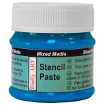 DAILY ART STENCIL PASTE 50ML - PEARL BLUE 17703344