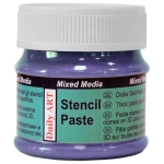 DAILY ART STENCIL PASTE 50 ML - PEARL VIOLET 17703361