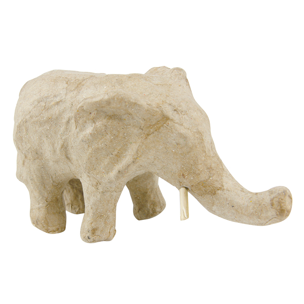 AP128O DECOPATCH PAPIER-MÂCHÉ ELEPHANT - AP128O - Image 1