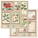 STAMPERIA WINTER BOTANIC PAPER BLOCK 30.5/30.5 CM - SBBL44 - Image 5