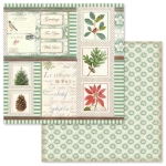 STAMPERIA WINTER BOTANIC PAPER BLOCK 30.5/30.5 CM - SBBL44 - Image 6