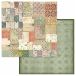 STAMPERIA WINTER BOTANIC PAPER BLOCK 30.5/30.5 CM - SBBL44 - Image 9