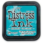 TIM HOLTZ DISTRESS INK 14ML - PEACOCK FEATHERS