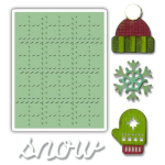 SIZZIX SIDEKICK SET CUT DIES - WINTER