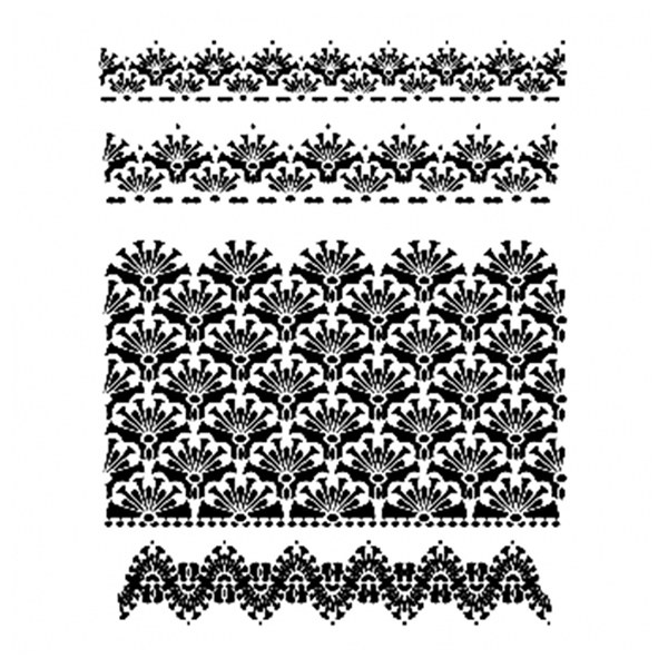 858014 CADENCE UNIVERSAL TEMPLATE 25/35CM. - DS-14 - Image 1