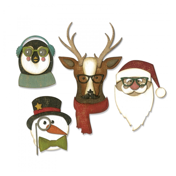 663099 SIZZIX THINLITS CUT PUNCHES - COOL YULE - Image 1