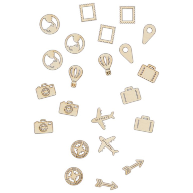 DOCRAFTS DECORATION ELEMENTS - TRAVELLING PMA 174697 - Image 2