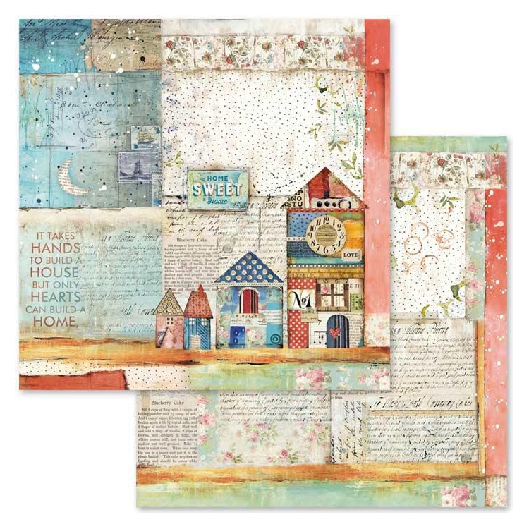 STAMPERIA DESIGNER CARDBOARD 30.5/30.5 CM - SBB570 - Image 1