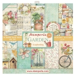 STAMPERIA GARDEN BLOCK 30.5/30.5 CM - SBBL43