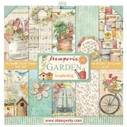 STAMPERIA GARDEN BLOCK 30.5/30.5 CM - SBBL43