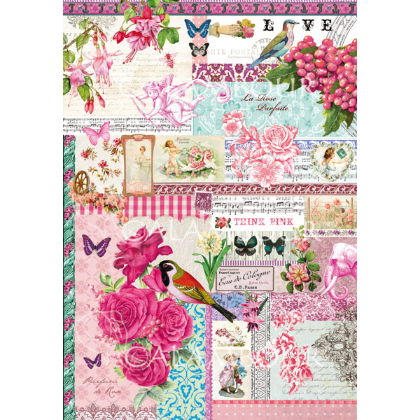 _0078_DGR 225 CALAMBOUR DECOUPAGE PAPER 48/33 CM - DGR 225 - Image 1