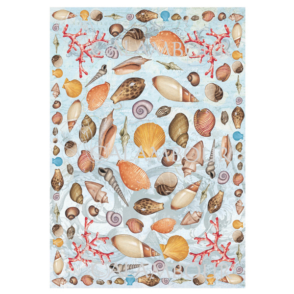 _0093_DGR 182 CALAMBOUR DECOUPAGE PAPER 48/33 CM - DGR 182 - Image 1