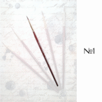 PAINTING SABLE BRUSH ROUND WITH FINE TIP No1