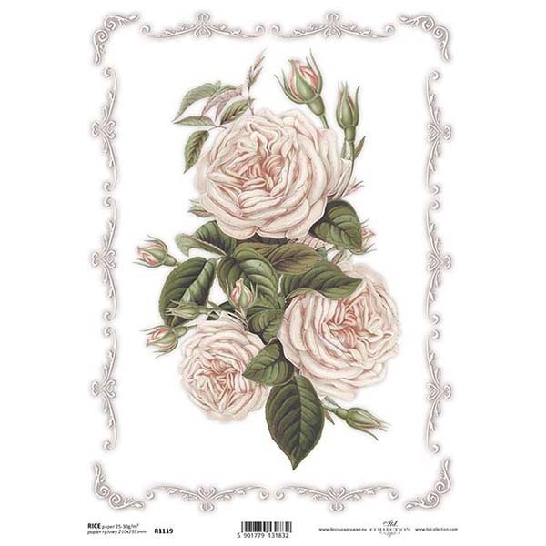 1119 ITD COLLECTION DECOUPAGE RICE PAPER A4 - R1119 - Image 1