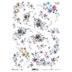 ITD COLLECTION DECOUPAGE RICE PAPER A4 - R1369