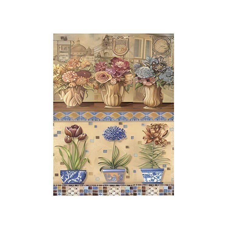147060 CADENCE DECOUPAGE RICE PAPER A4 - 060 - Image 1