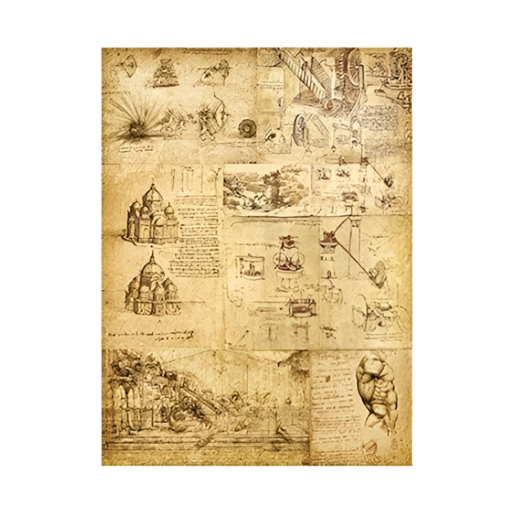 147288-142165 CADENCE DECOUPAGE RICE PAPER A4 - 288 - Image 1