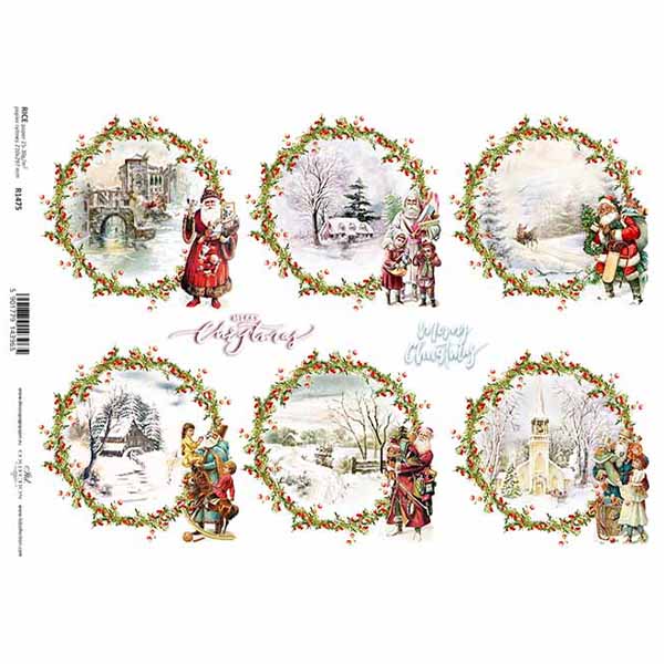 1475 ITD COLLECTION DECOUPAGE RICE PAPER A4 - R1475 - Image 1