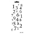 CADENCE UNIVERSAL TEMPLATE 10/25CM. - MU-58