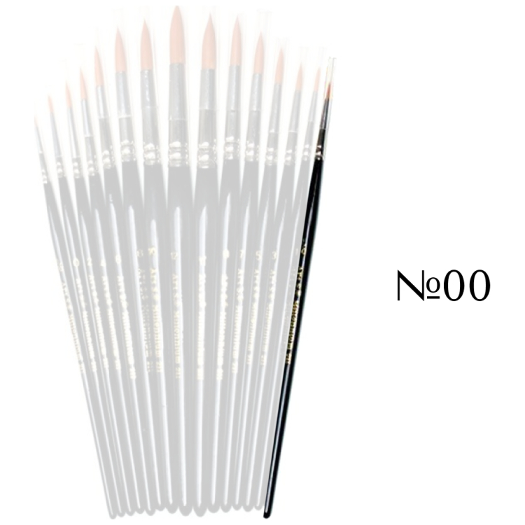 MILLENNIUM BRUSH SYNTHETIC ROUND No00 - Image 1