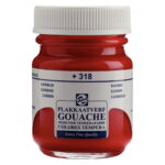 TALENS TEMPERA PAINT 50 ML.- CARMINE