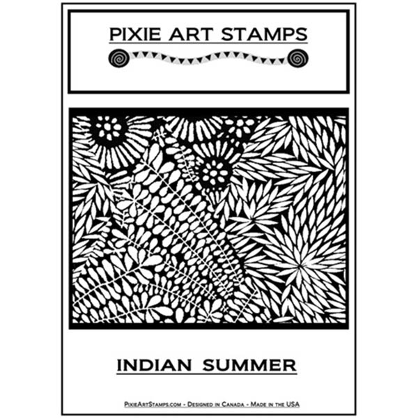 338101 PIXIE ART RUBBER STAMP - INDIAN SUMMER - Image 1