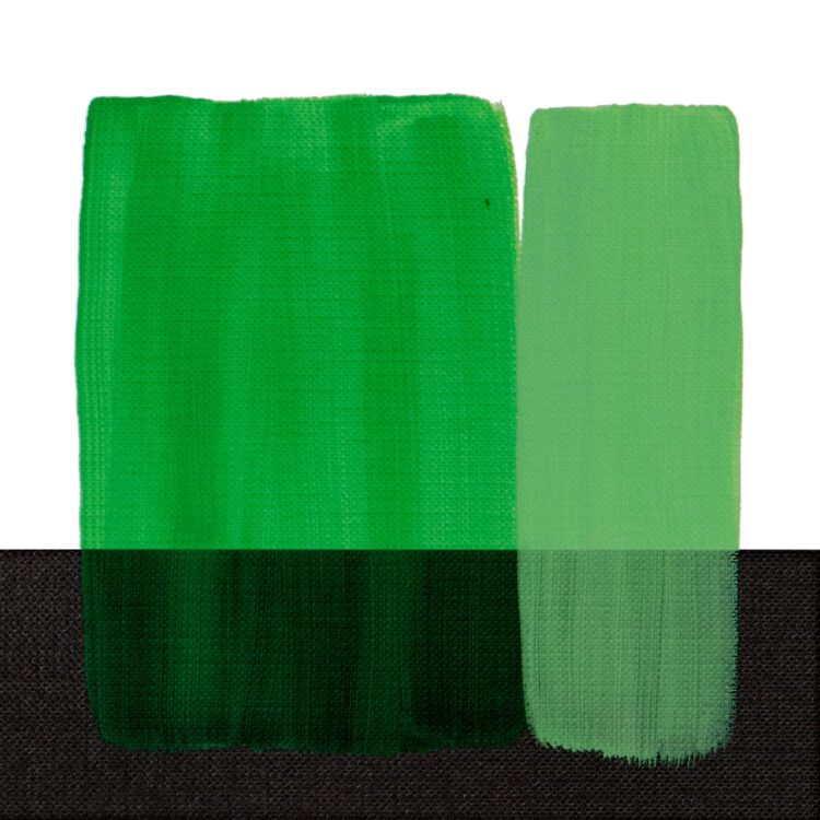 MAIMERI ACRYLIC PAINT ACRILICO 75 ML. -PERM. GREEN LIGHTS - Image 2
