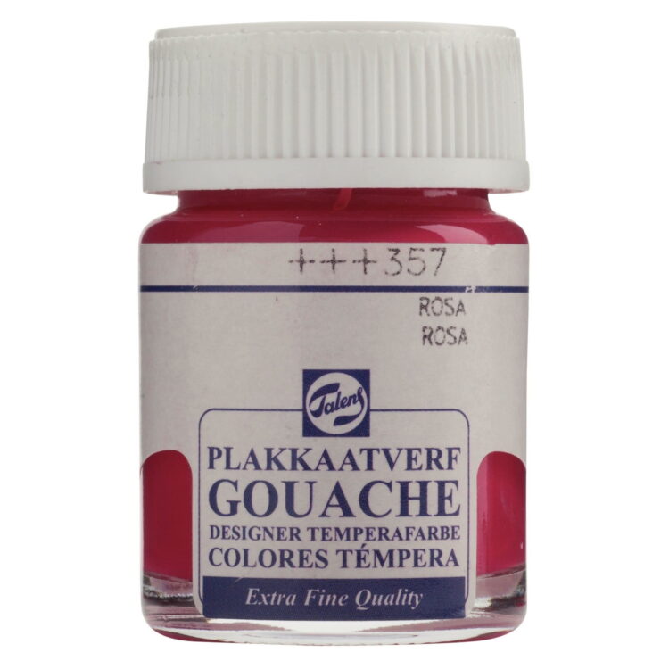 357 16 TALENS TEMPERA PAINT 16 ML. -PINK - Image 1