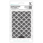 DOCRAFTS RELIEF FOLDER A6 - ART DECO PATTERN XCU 515207
