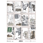 ITD COLLECTION DECOUPAGE RICE PAPER A4 - R0543