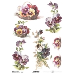 ITD COLLECTION DECOUPAGE RICE PAPER A4 - R0562