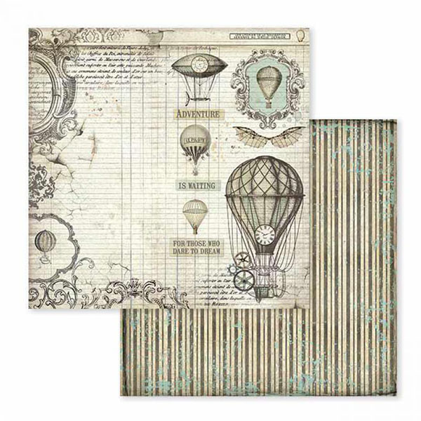 599001 STAMPERIA DESIGNER CARDBOARD 30.5/30.5 CM - SBB599 - Image 1