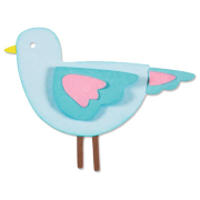 SIZZIX THINLITS CUT PUNCHES - SWEETIE BIRD