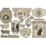 STAMPERIA DECOUPAGE RICE PAPER 48/33 - DFS243