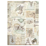 STAMPERIA DECOUPAGE RICE PAPER A3 - DFSA3002