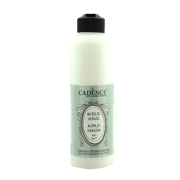733901 CADENCE WATER-BASED FINAL VARNISH 250 ML. -CHECKMATE - Image 1