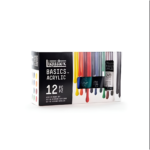 LIQUITEX ACRYLIC PAINTS BASICS 12 CV X 22 ML - 3699403