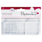 DOCRAFTS ACRYLIC STAMP BLOCKS 2PCS - PMA9031000
