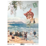 ITD COLLECTION DECOUPAGE RICE PAPER A4 - R0944