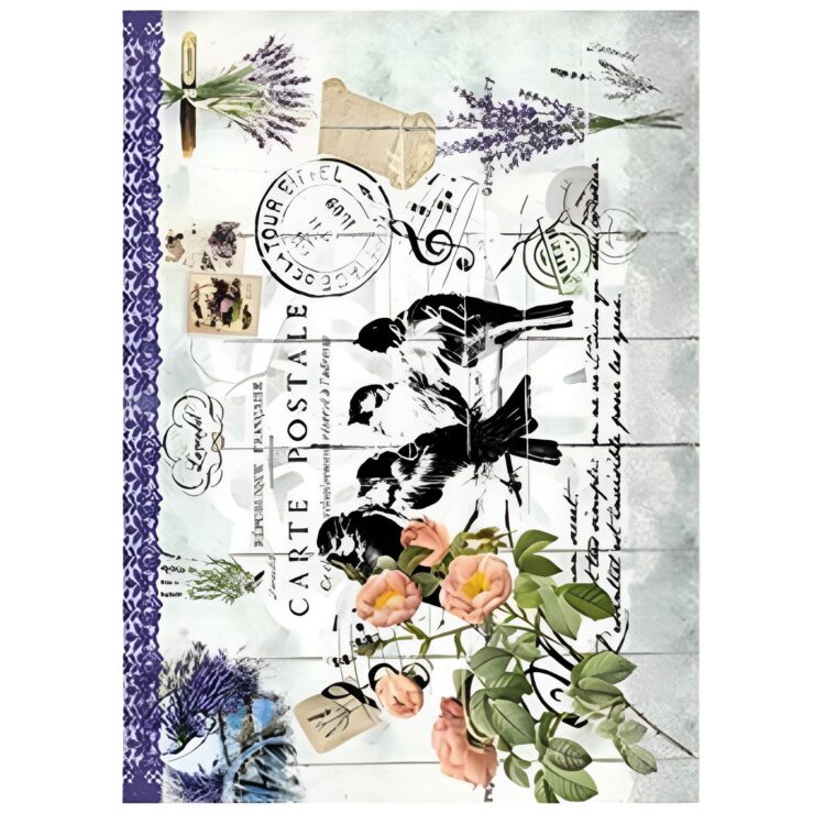CADENCE DECOUPAGE RICE PAPER A3 - 285 - Image 1