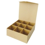 DECOPATCH PAPIER-MÂCHÉ TEA BOX - BT003O