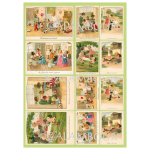 CALAMBOUR DECOUPAGE PAPER 48/33 CM - DGR 14