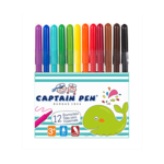 KOH-I-NOOR FELT-TIP PENS 12 COLORS