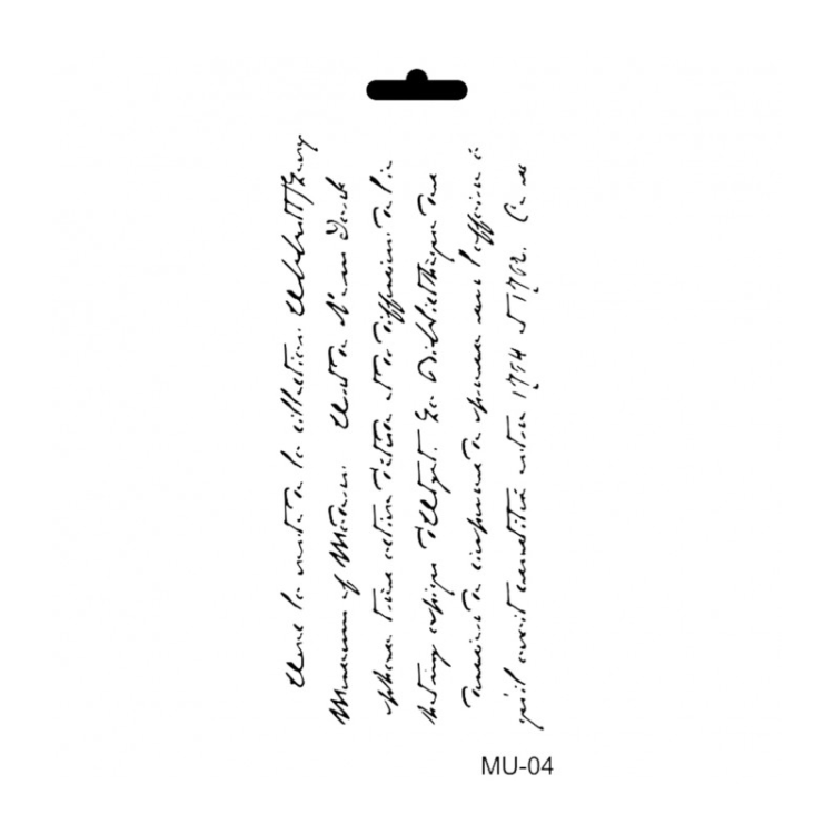 mu04 CADENCE UNIVERSAL TEMPLATE 10/25CM. - MU-04 - Image 1