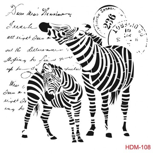 stencil hd-108 CADENCE UNIVERSAL TEMPLATE 45/45CM. - HD-108 - Image 1