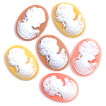 DP CRAFT VINTAGE ITEMS 6 PCS. DPZA-001 - CAMEO